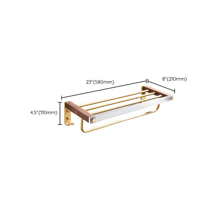 BowLift | Metal Minimalist Bathroom accessory single or in set in Gold