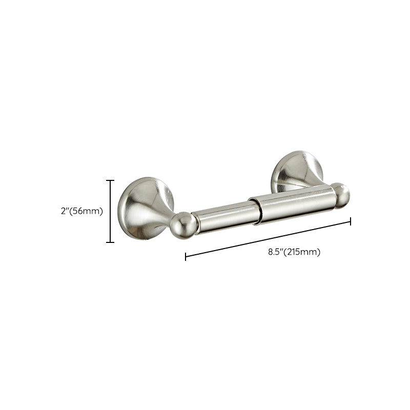 BowLift | Metal Bathroom Set Traditional Style Nickel Bathroom Accessories Set