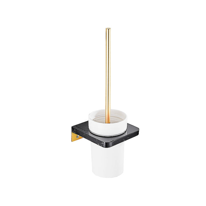 BowLift | Metal and Marble Bathroom Minimalist Accessory as a Single Piece or in a Set in Gold
