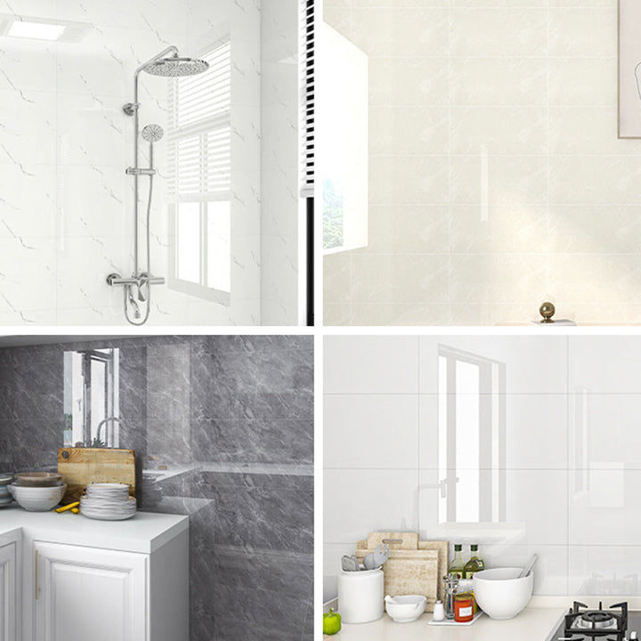BowLift | PVC Peel and Stick Back Wall Tiles Rectangular Wallpaper