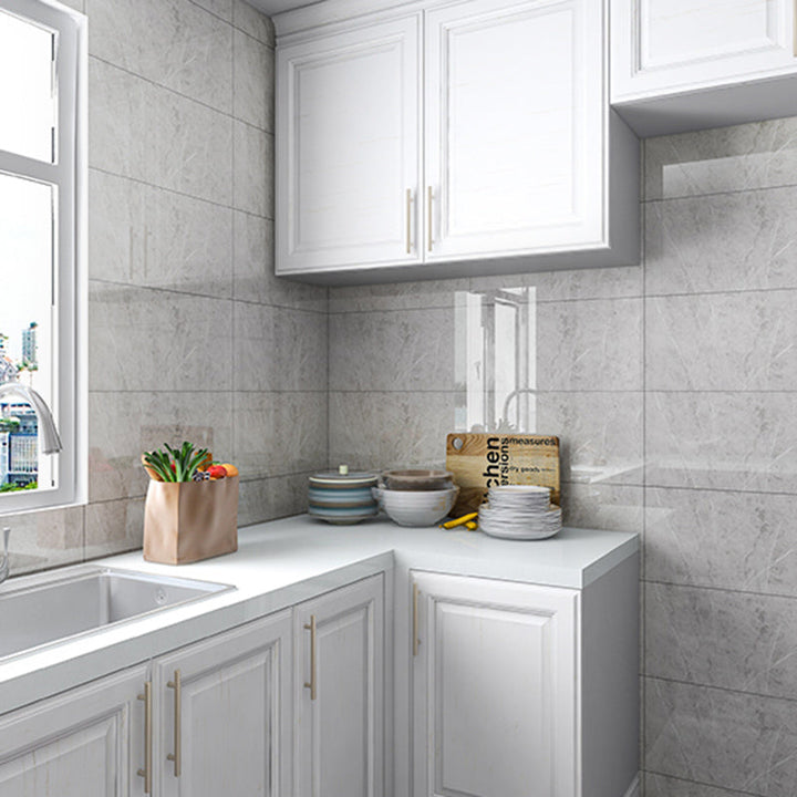 BowLift | PVC Peel and Stick Back Wall Tiles Rectangular Wallpaper