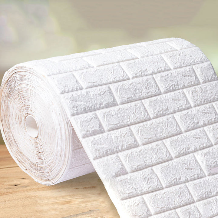 BowLift | Modern wall-ceiling element for sticking with 3D embossing in white