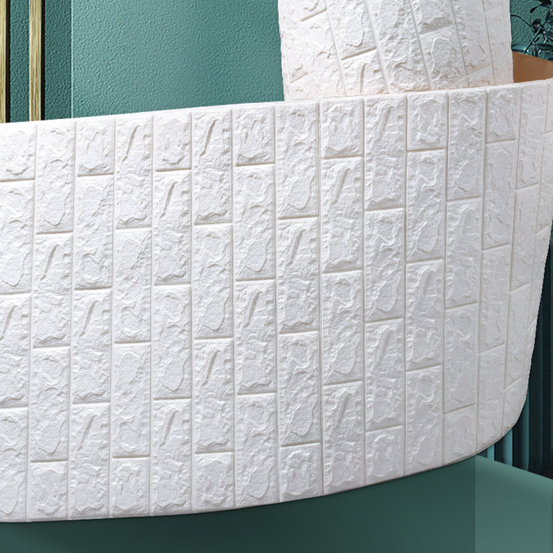 BowLift | Modern wall-ceiling element for sticking with 3D embossing in white