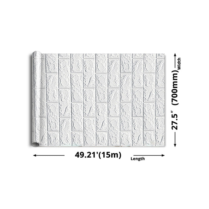 BowLift | Modern wall-ceiling element for sticking with 3D embossing in white