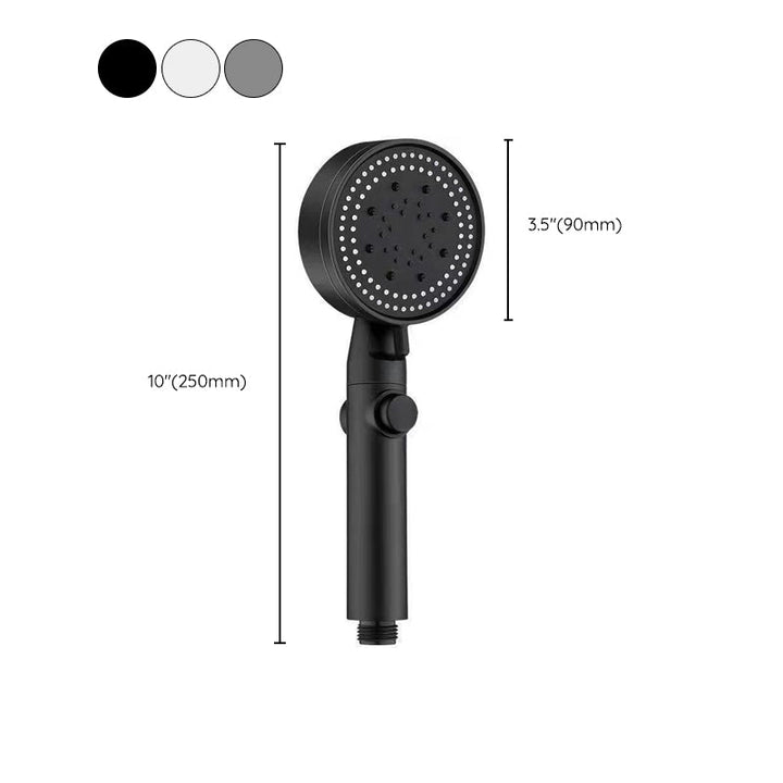 BowLift | Plastic Bathroom Shower Head Wall Mounted Shower Head with Adjustable Spray Pattern