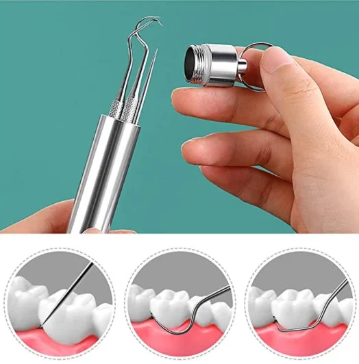 BowLift | Toothpick set made of stainless steel (7 pcs)