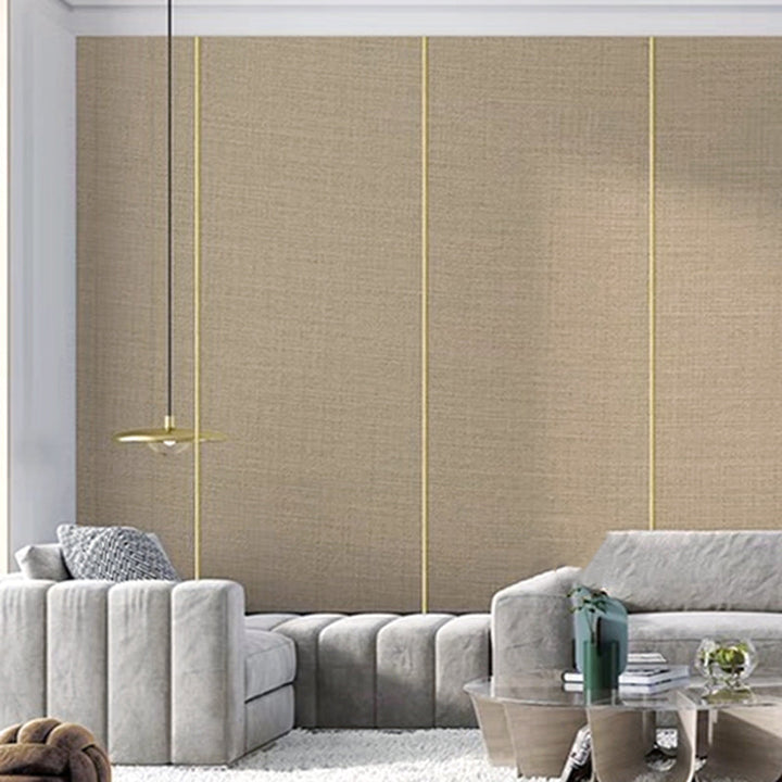 BowLift | Acoustic wall cladding Solid color Peelable and press foam living room wall panel