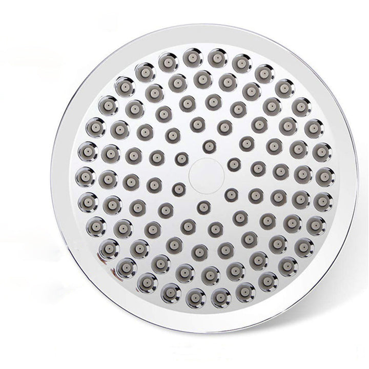 BowLift | Silver Dual Showerhead with Hose Modern Style Wall Mounted Showerhead