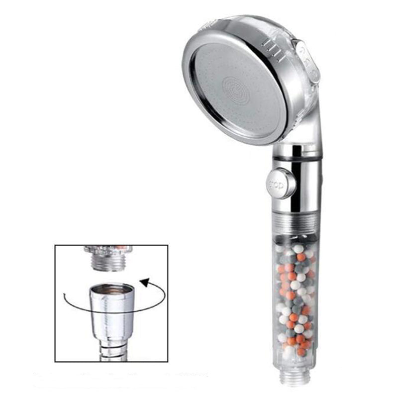 BowLift | Handheld showerhead with catalyst water filtration wall-mounted showerhead