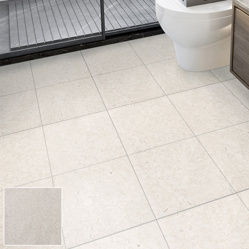 BowLift | Square Bathroom PVC Flooring 12" x 12" x 0.07 mm Peel and Stick Vinyl Flooring