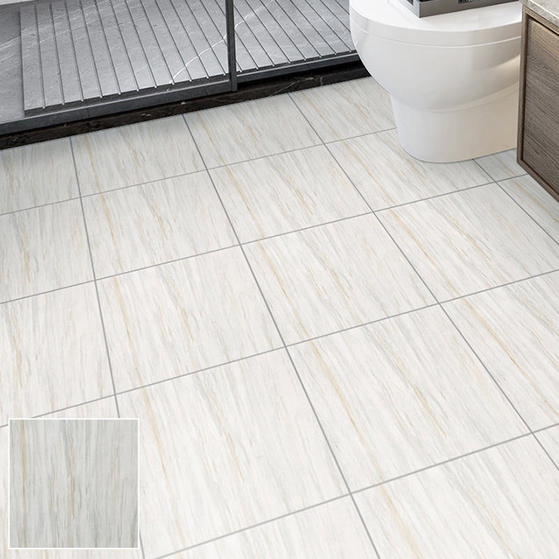 BowLift | Square Bathroom PVC Flooring 12" x 12" x 0.07 mm Peel and Stick Vinyl Flooring