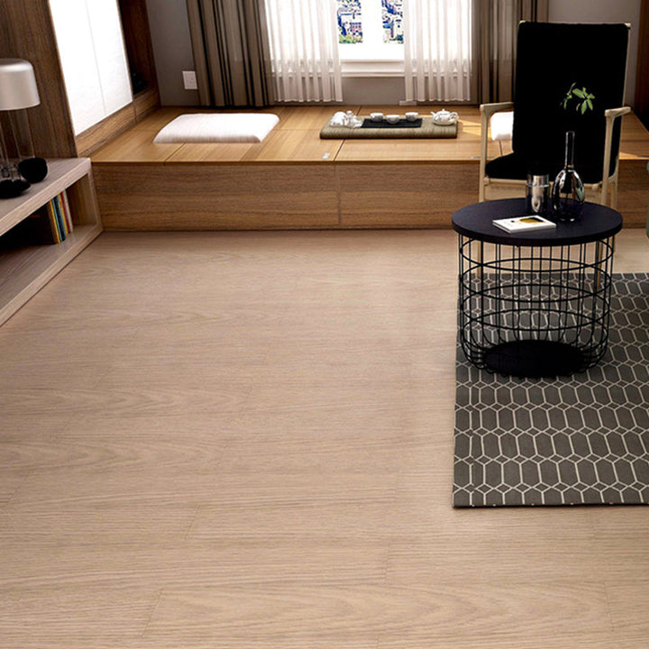 BowLift | Square Edge Vinyl Floor Living Rooms PVC Flooring with Peel & Stick