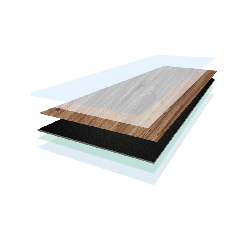 BowLift | Square Edge Vinyl Floor Living Rooms PVC Flooring with Peel & Stick