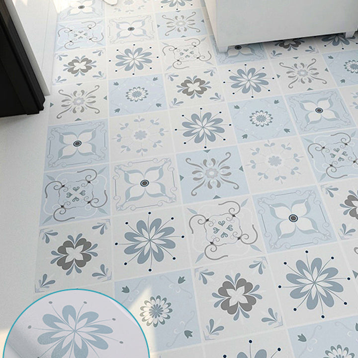 BowLift | Bathroom 3.5 mm Vinyl Floor Square Peel and Stick PVC Flooring