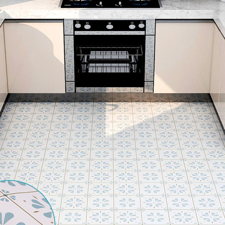 BowLift | Bathroom 3.5 mm vinyl floor square peel and stick PVC floor