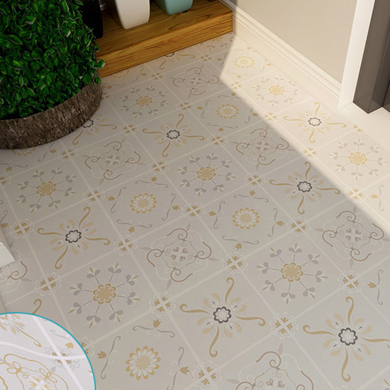 BowLift | Bathroom 3.5 mm Vinyl Floor Square Peel and Stick PVC Flooring