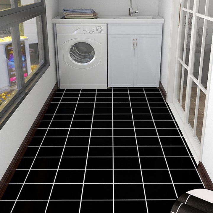 BowLift | 4 mm thick PVC flooring Living Spaces Smooth Peel & Stick Vinyl Flooring