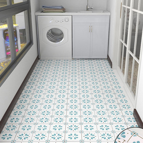BowLift | 4 mm thick PVC flooring Living Spaces Smooth Peel & Stick Vinyl Flooring