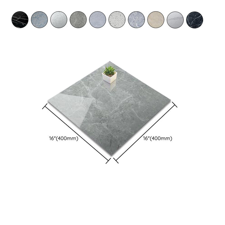 BowLift | Modern Square Wallpaper Single Tile PVC Peel & Stick Subway Tile for Shower