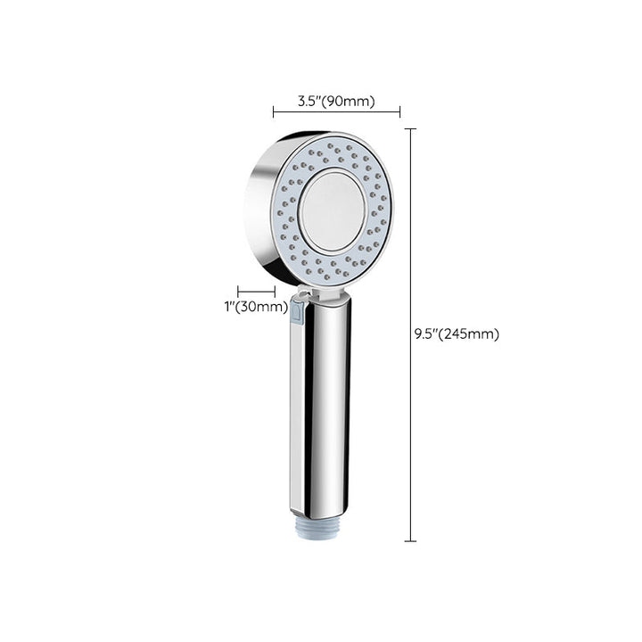 BowLift | Contemporary Wall Mounted Showerhead Combination Chrome Round Hand Shower