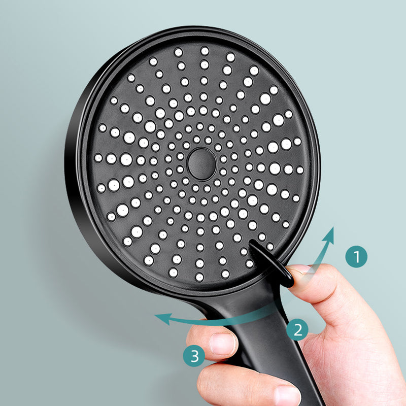 BowLift | Contemporary Round Shower Head Pure Color Handheld Shower