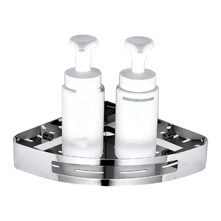 BowLift | Modern Bathroom Hardware Set Silver Bathroom Shelf Bathroom Hardware Set