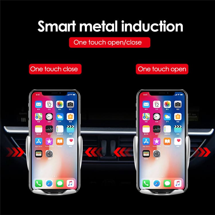 Wireless automatic mobile charger and holder for the car | Bowlift