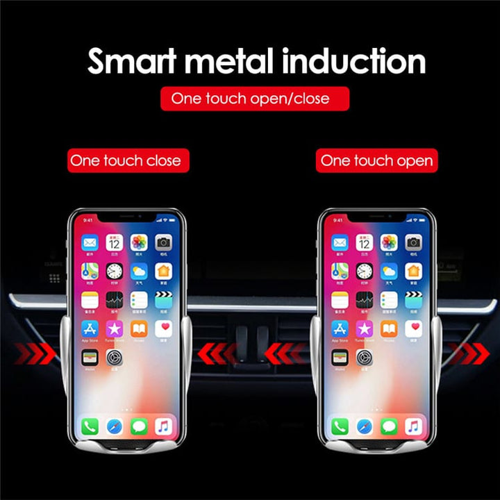 Wireless automatic mobile charger and holder for the car | Bowlift