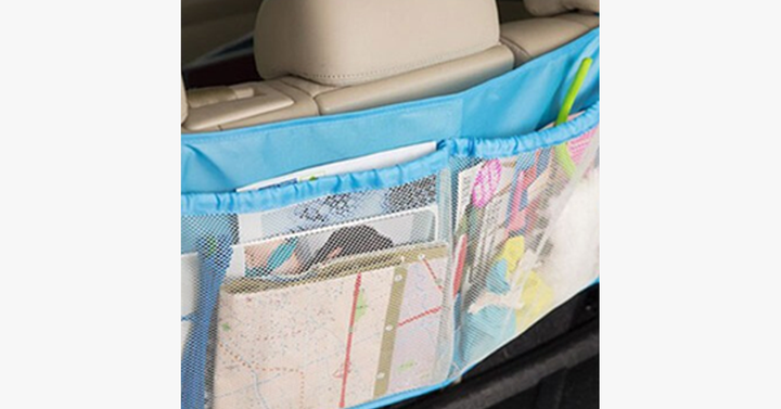 BowLift | Multi-Section Car Backseat Organizer – Keeps Your Car Clean!