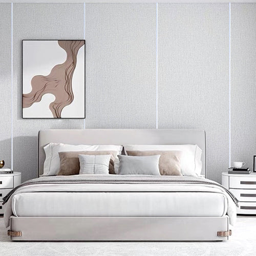 BowLift | Fireproof foam covering for peeling off and sticking on living room solid color wall panels