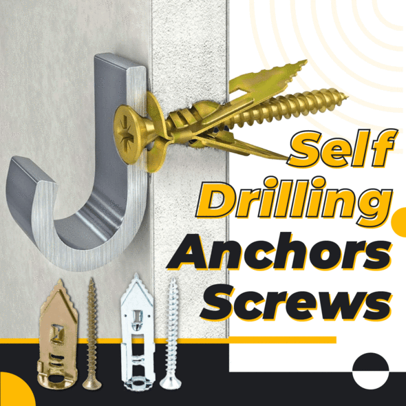 BowLift | WallViper Drywall Anchors and Screws Kit