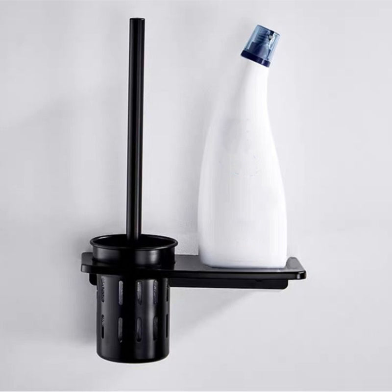 BowLift | Modern Bathroom Accessories Set Towel Holder Black Soap Dish Bath Accessories Set