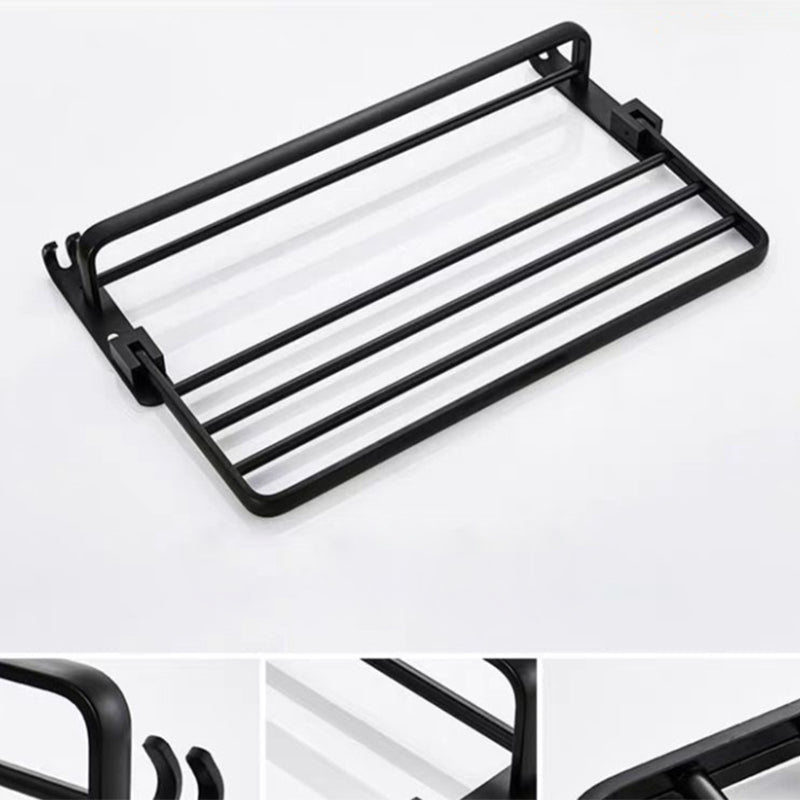 BowLift | Modern Bathroom Accessories Set Towel Holder Black Soap Dish Bath Accessories Set