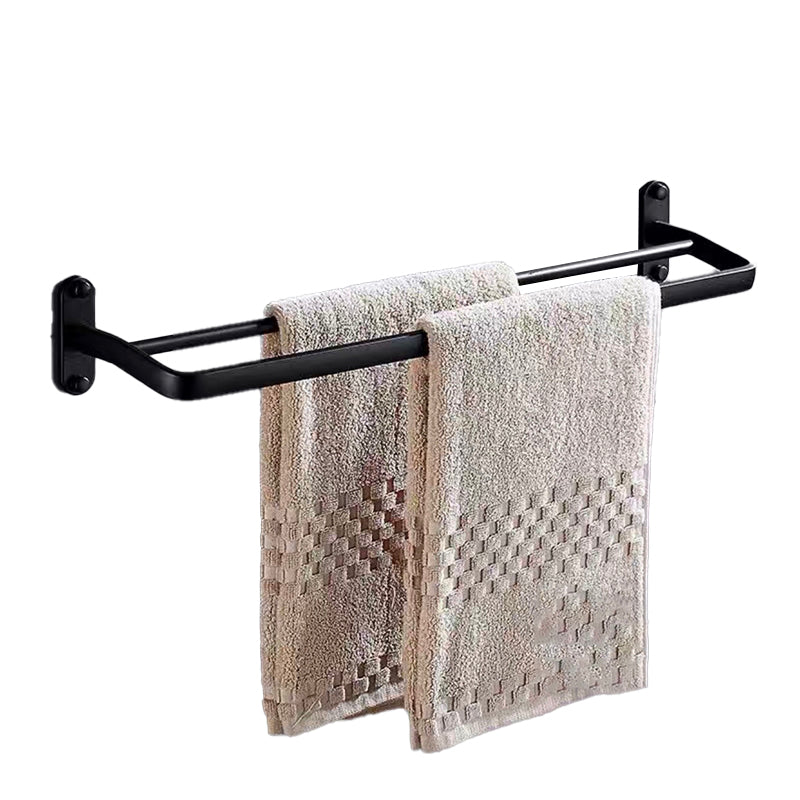 BowLift | Modern Bathroom Accessories Set Towel Holder Black Soap Dish Bath Accessories Set