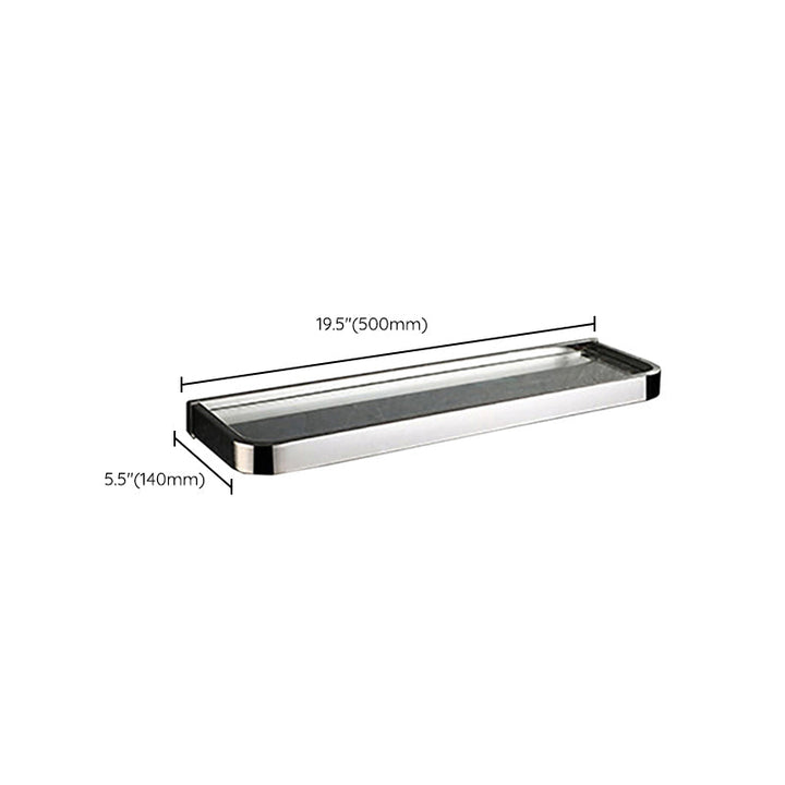 BowLift | Modern Bathroom Element Set Paper Holder Gray Towel Bar Bathroom Accessory Set