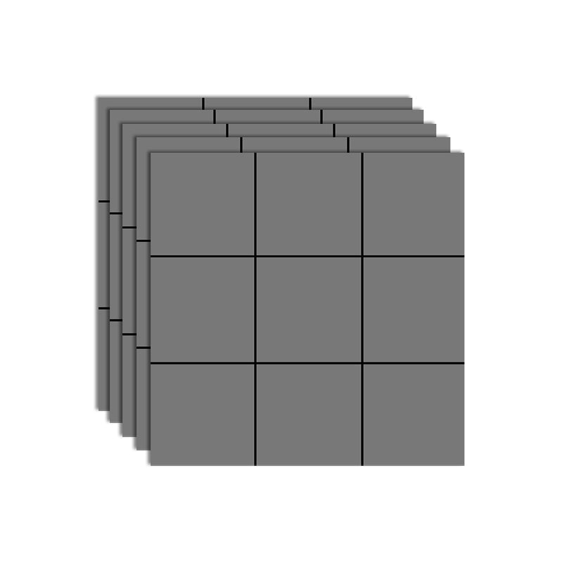 BowLift | Modern Peel-and-Stick Tiles Vinyl Field Tile Square 5-Pack Peel & Stick Field Tile