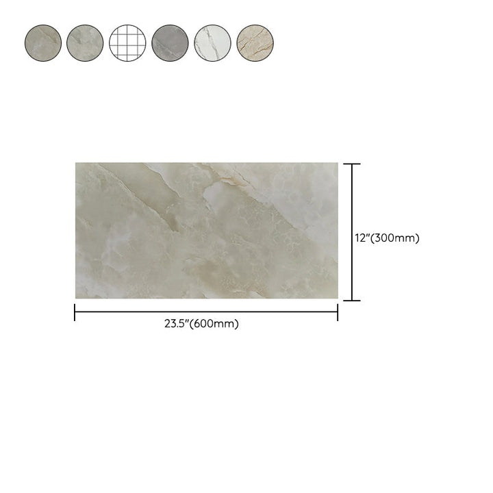 BowLift | Rectangular Peel and Stick Back Wall Tile Modern Tile-Peel & Stick