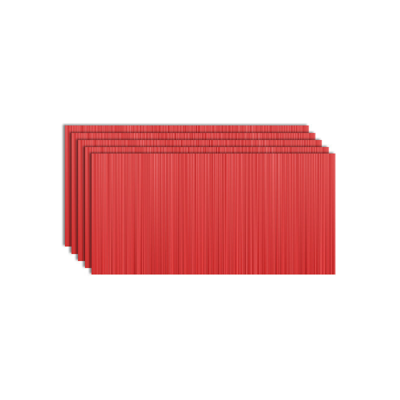 BowLift | Modern Peel & Stick Field Tiles Plastic Rectangular Grid 5-Pack Wallpaper for the Kitchen