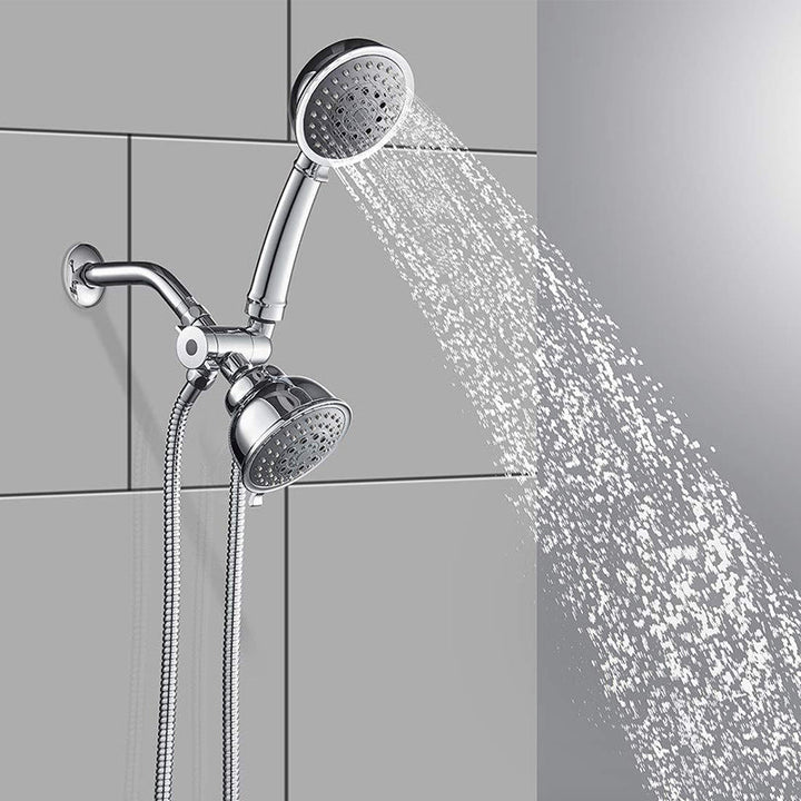 BowLift | Traditional Style Shower Head Double Bathroom Shower Heads with Round Shape