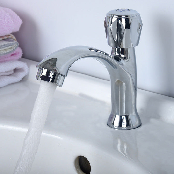 BowLift | Modern Vessel Faucet Stainless Steel Low Arc Sink Faucet