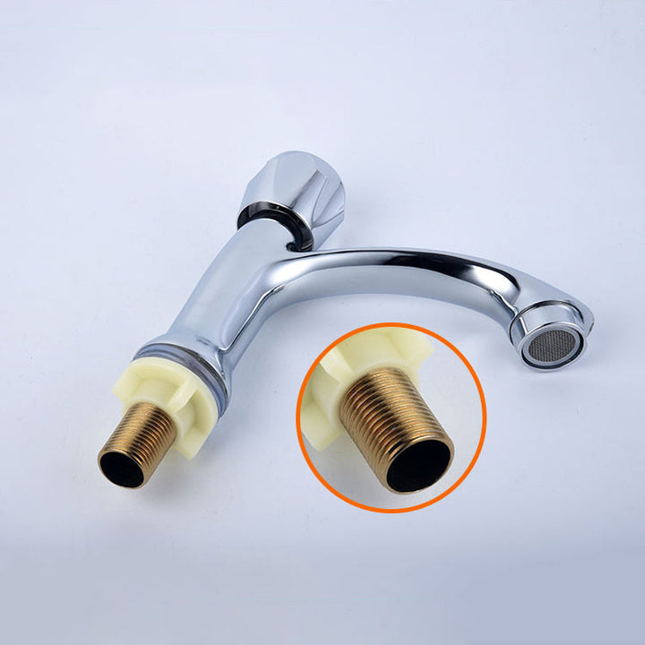 BowLift | Modern Vessel Faucet Stainless Steel Low Arc Sink Faucet