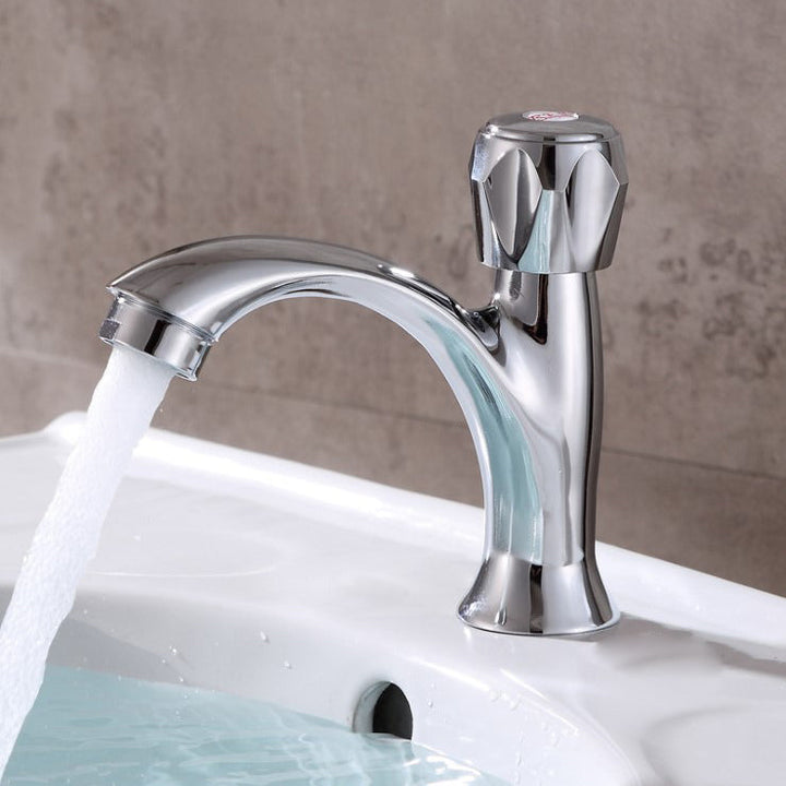 BowLift | Modern Vessel Faucet Stainless Steel Low Arc Sink Faucet