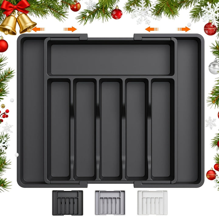 Extendable cutlery tray 33–57 cm | Bowlift