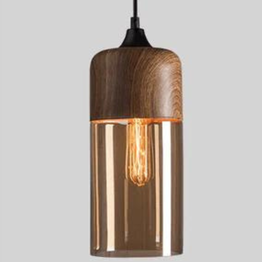 Stylish Scandinavian Wooden Ceiling Lamp - NordLuna | Bowlift