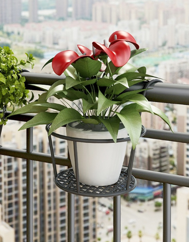 VerdaLift Plant Hanging Shelf — Finally rock-solid support for your balcony dreams | Bowlift