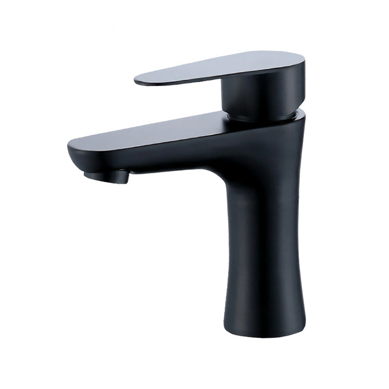 BowLift | Modern Basin Tap Monochrome Center Mount Low Arc Faucet for Bathroom