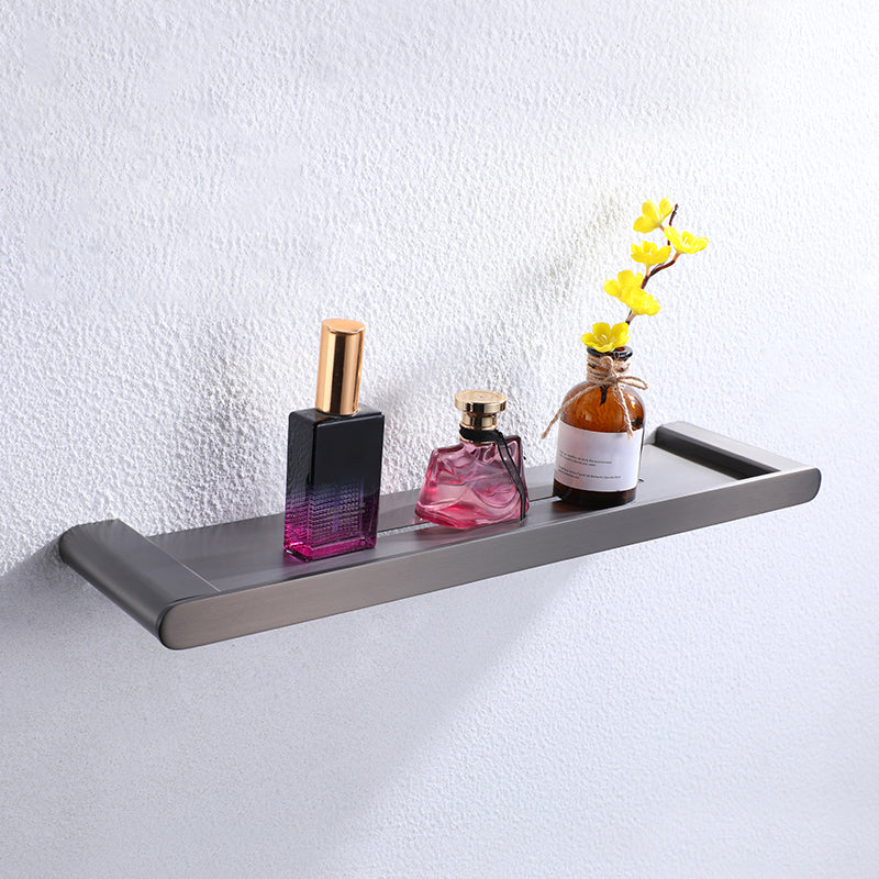 BowLift | Dark gray modern bathroom accessory set stainless steel bathroom accessory set