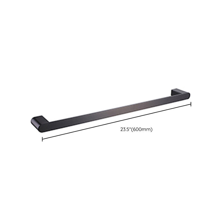 BowLift | Dark gray modern bathroom accessory set stainless steel bathroom accessory set