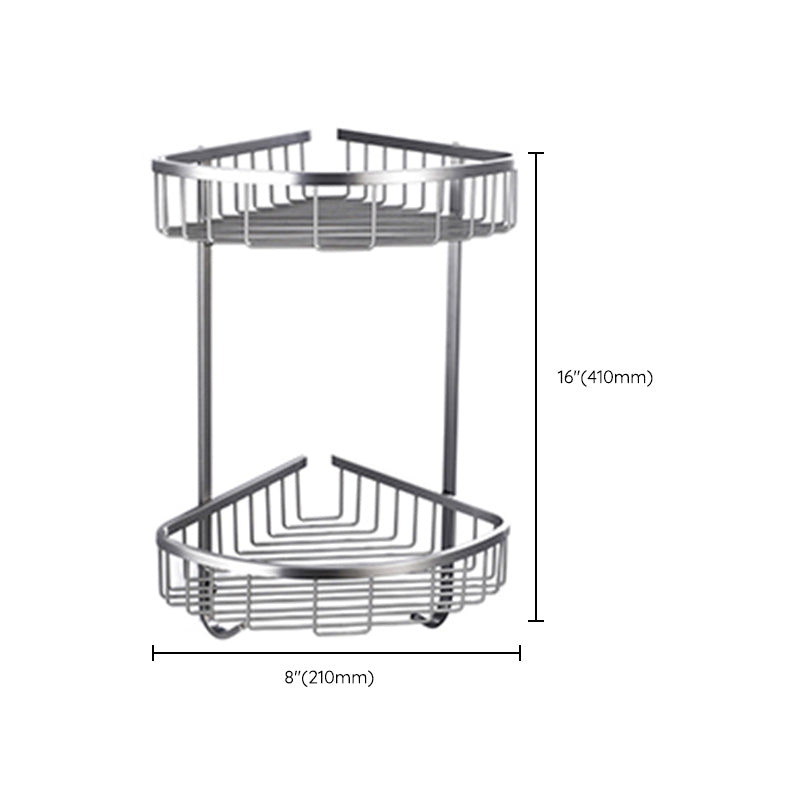 BowLift | Dark gray modern bathroom accessory set stainless steel bathroom accessory set