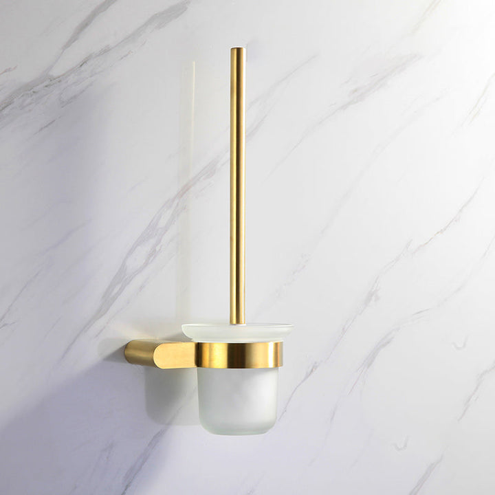 BowLift | Modern Bathroom Hardware Set Gold Towel Bar Bath Hardware Set